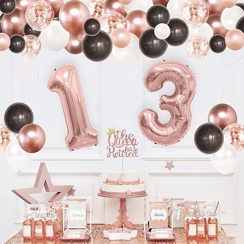 Vista 19 de Globo de número, globos de números de 40 pulgadas, globos de número degradado arcoíris, globo número 1, globo gigante, globo de números de feliz