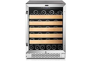 Whynter 24&quot; Built-In 54 Bottle Wine Cooler: The Epitome of Wine Preservation