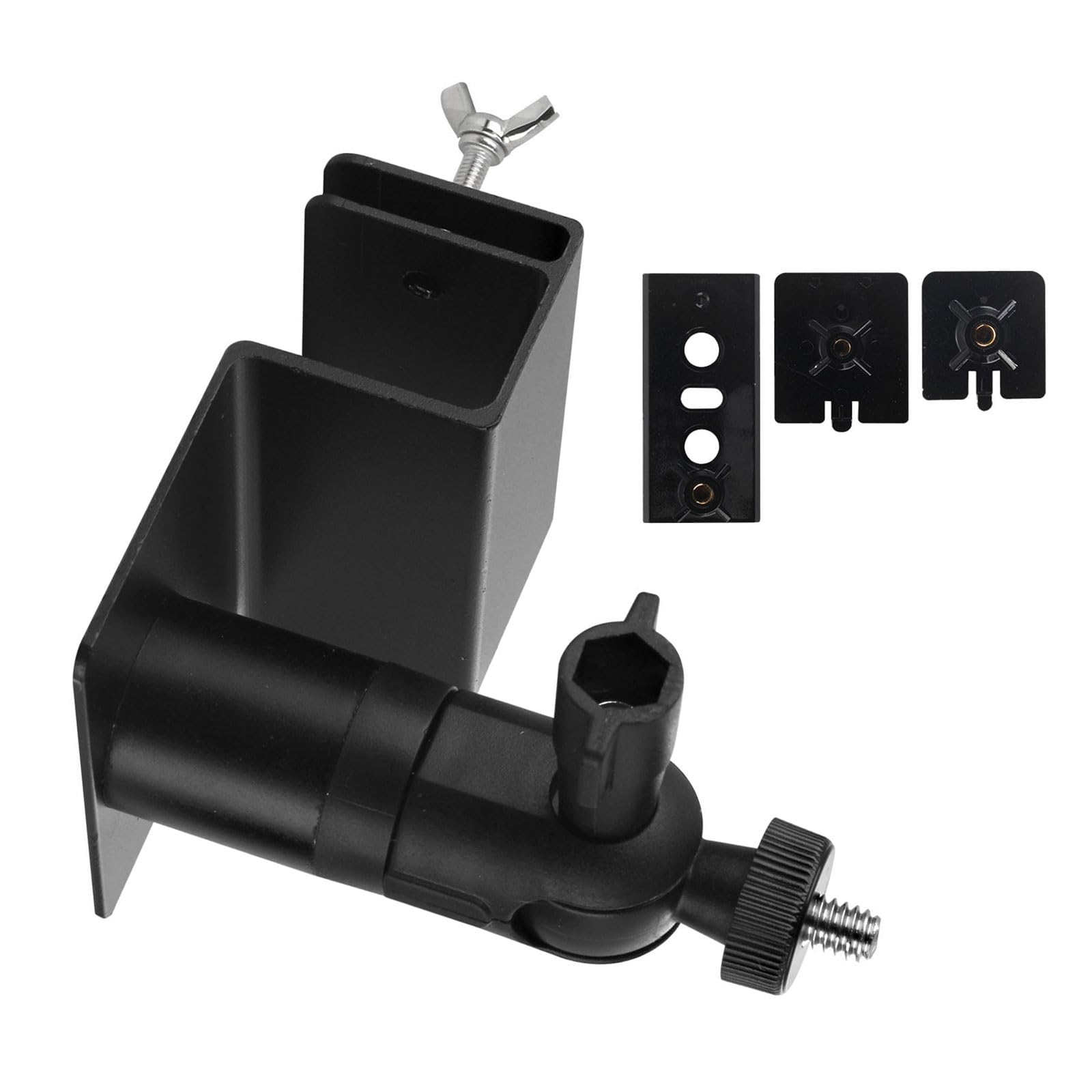 Aluminum Alloy Gutter Bracket for Battery Powered Cameras Rain Gutter Clip for Security Cams
