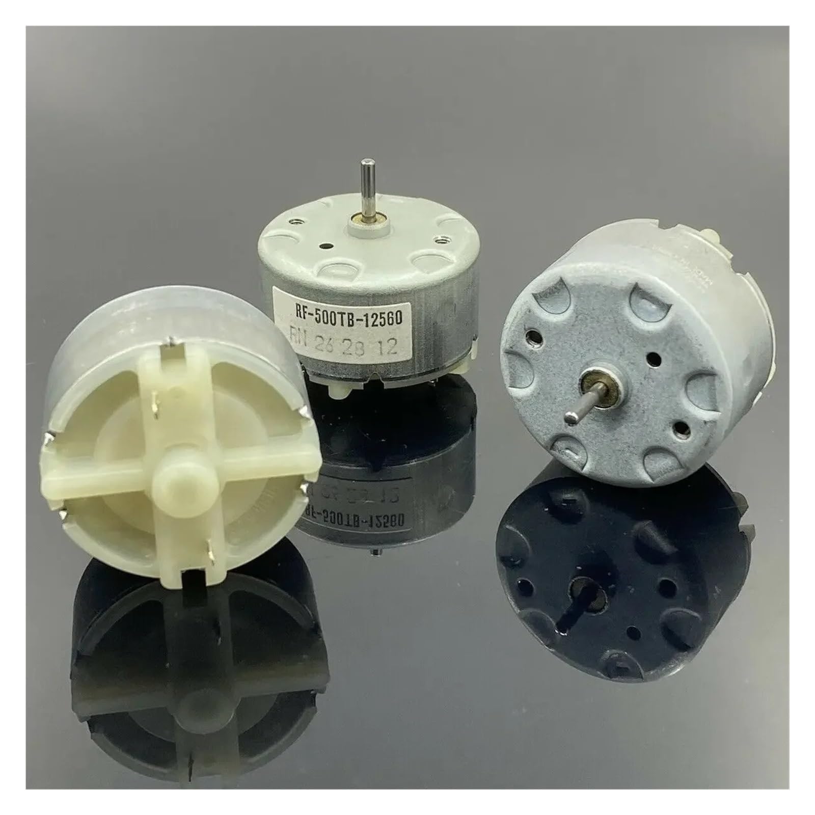 RF-500TB-12560/18280 Electronic Starter DC 5V 6V 9V 12V Small Round 32mm Electronic Starter Motor Drivers(B RF-500TB-12560 L)