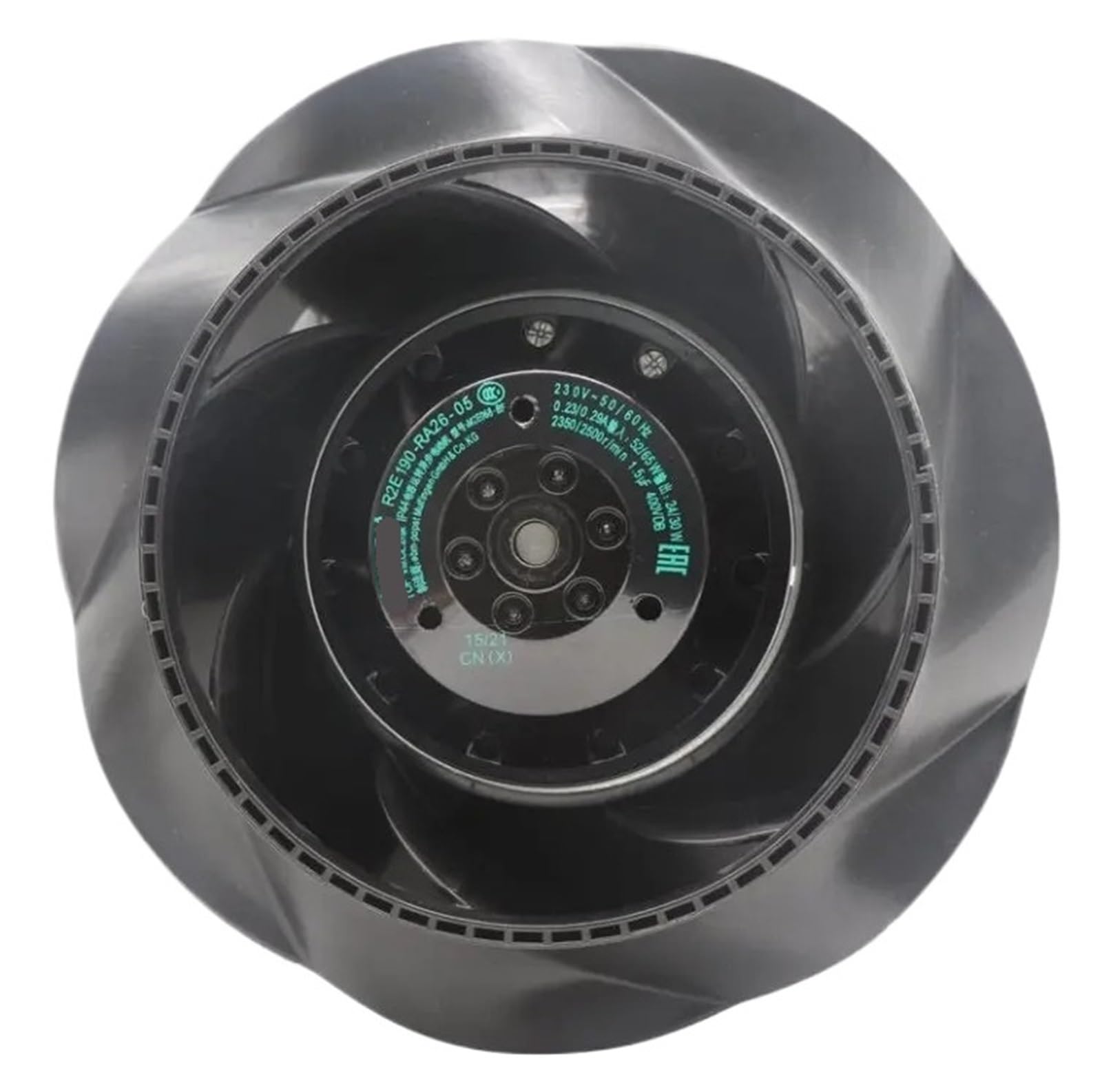TSCFHGQI R2E190-RA26-05 190mm 230V AC 65W 0.23/0.29A 50/60HZ IP44 Cooling Fan