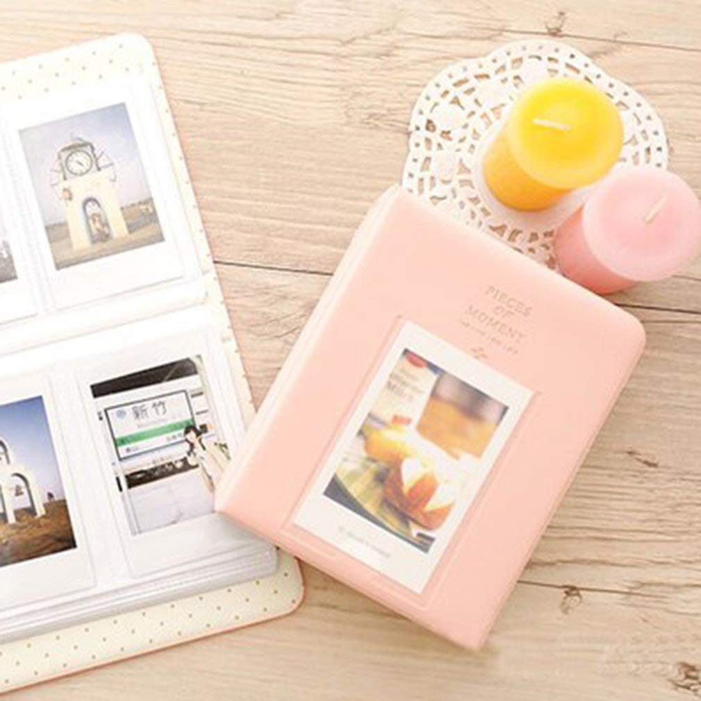 GLigeT Álbum de Fotos 64 Album Pocket Mini Instant Picture Box Storage Adecuado for Mini Película Fotos Álbumes Amigos Familia Amantes Álbum Album Fotos