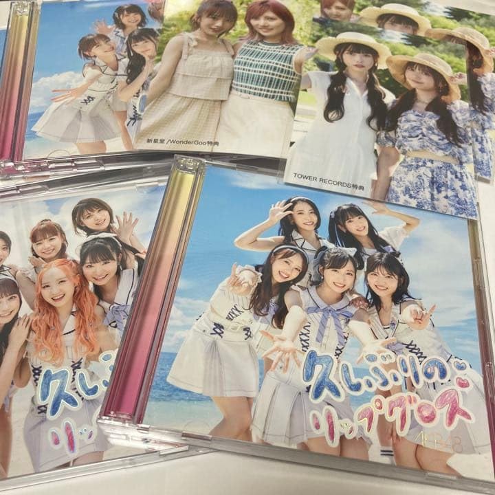 AKB48 Lip Gloss First Press Limited Edition A B C 4-Disc Set with Bonus