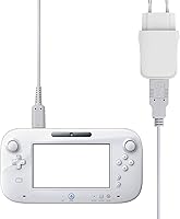 Vista 2 de YOUSHARES Wii U Gamepad - Adaptador de carga de alimentación intercambiable, cable de alimentación adaptador de CA y cable para Nintendo WiiU