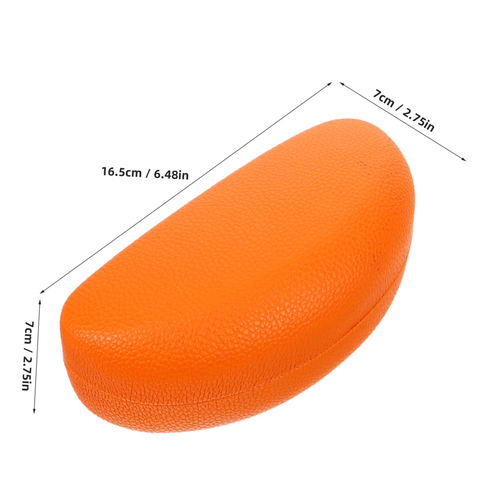 BESTYASH Estuche De Anteojos Estuche Rígido Para Gafas Estuches Para Anteojos Caja Gafas De Sol Organizadora Sunglasses Organizer Estuche Para Gafas De Sol Pu Orange