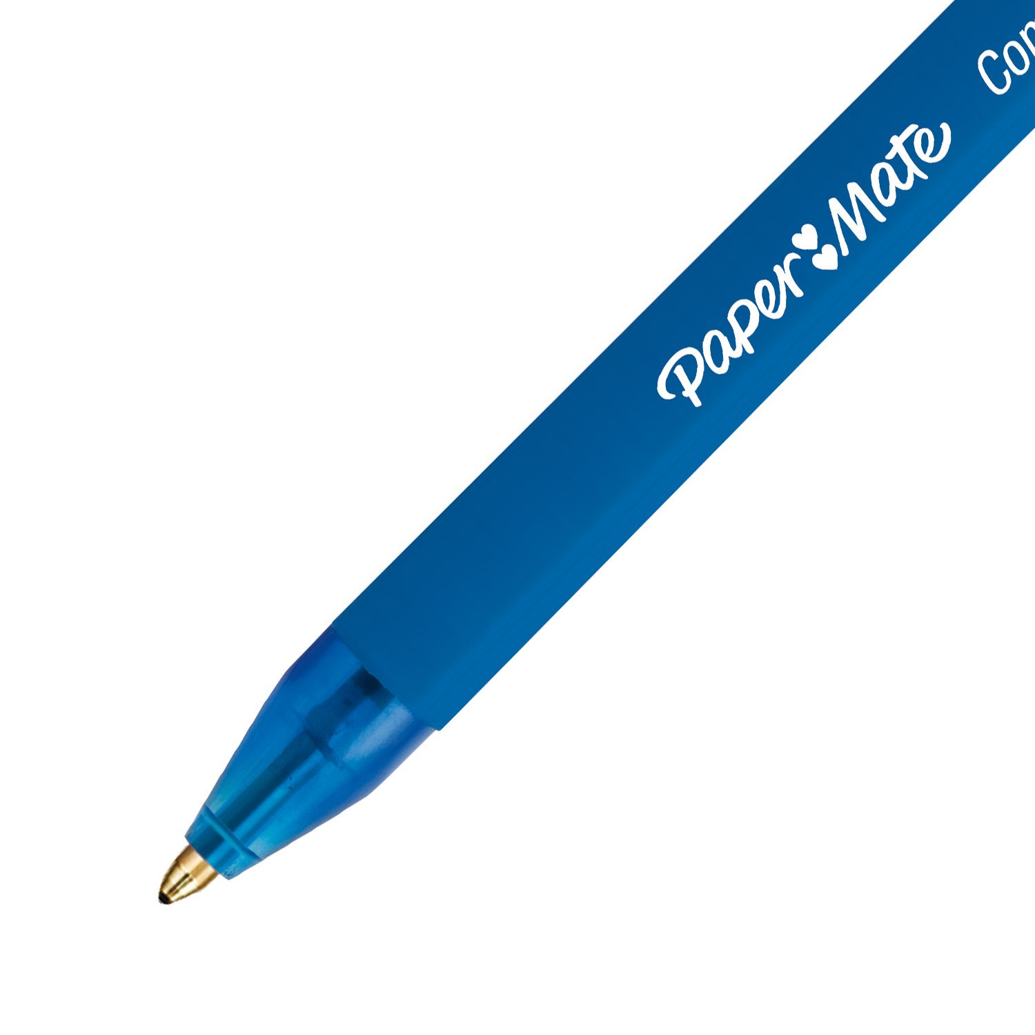 Papermate Comfortmate Ultra Penne A Sfera Rosse - Confezione 12 Pezzi, Punta 1 Mm, Tratto 0,4 Mm, A Scatto