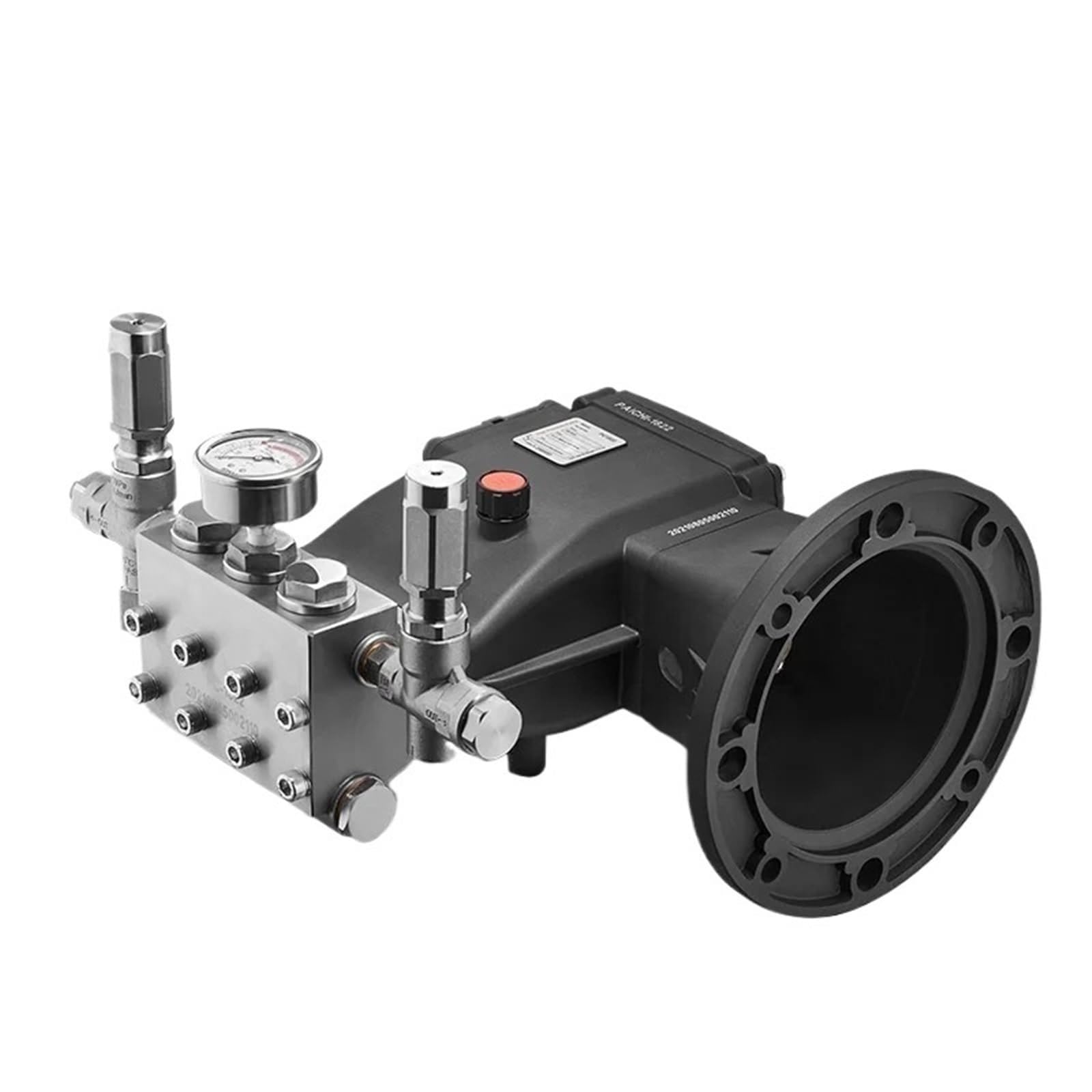 KXIWLUFV Hydraulic Gear Pump Stainless Steel Piston high Pressure 350BAR triplex Plunger 5100PSI