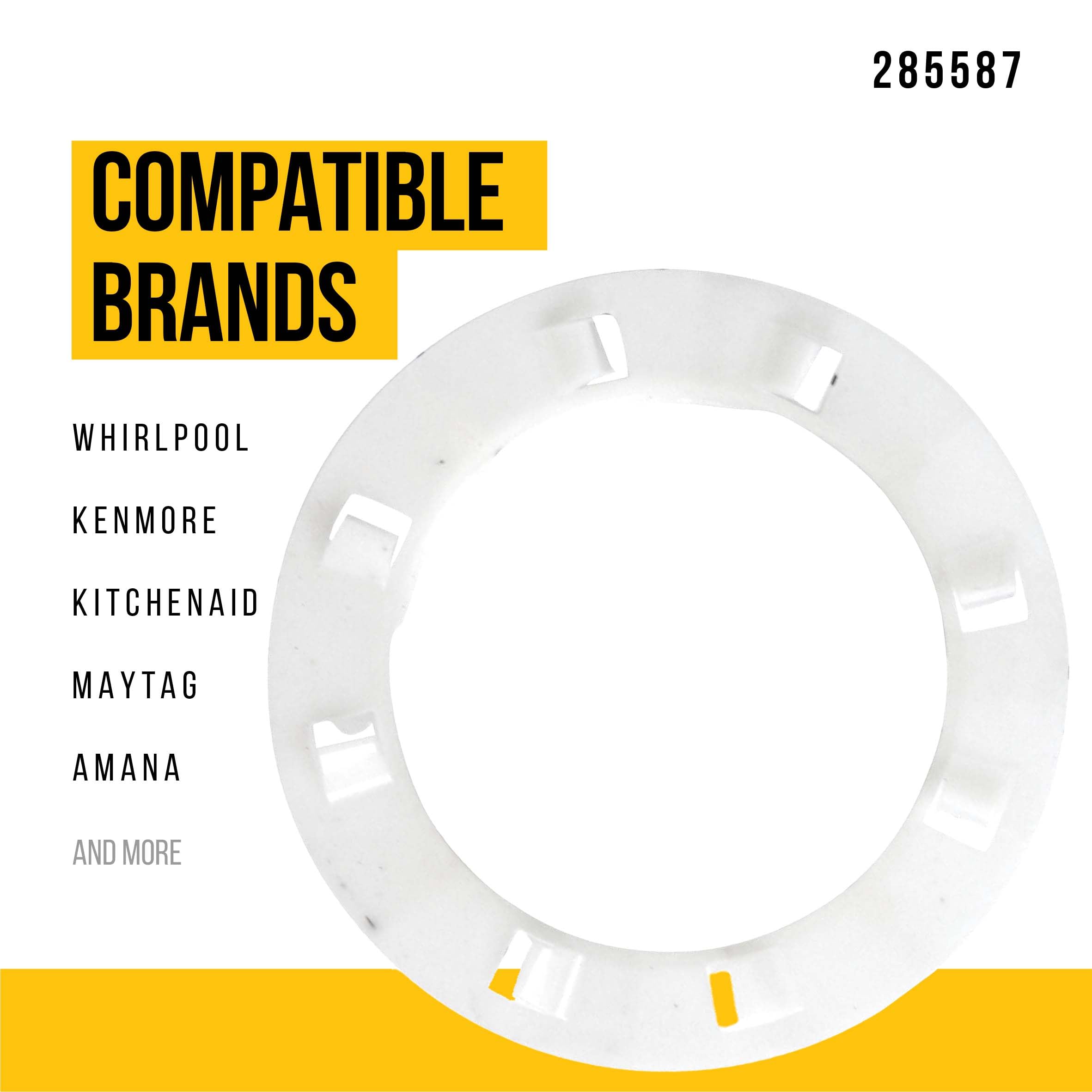Amazon.com: PartsBroz 285587 Thrust Washer - Compatible with