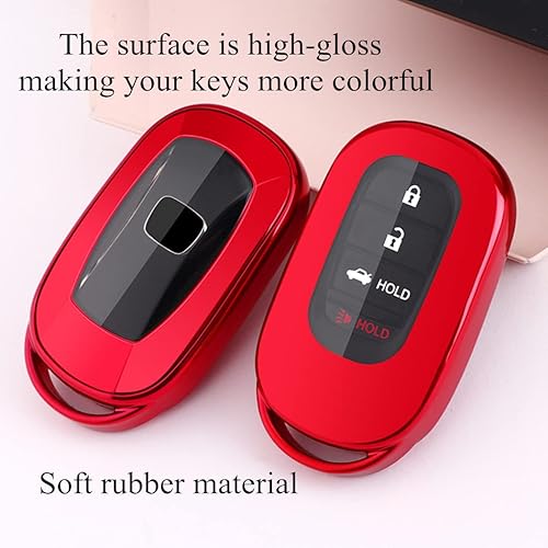 Miniatura 2 de Funda para llavero de repuesto para Honda Accord Civic HR-V CR-V Pilot Sport SI EX EX-L 2022-2023, accesorios de 3, 4, 5, 6 botones