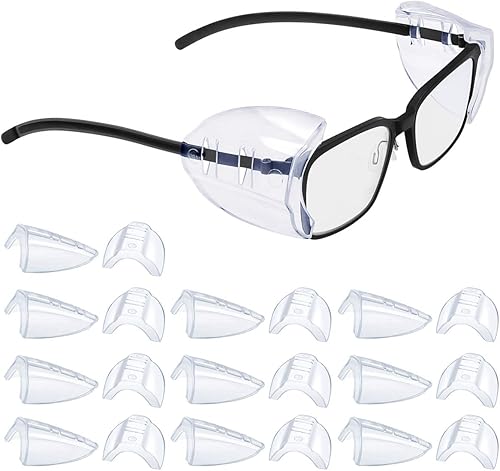 YunTuo 24610 pares de protectores laterales para gafas, protectores laterales para gafas graduadas