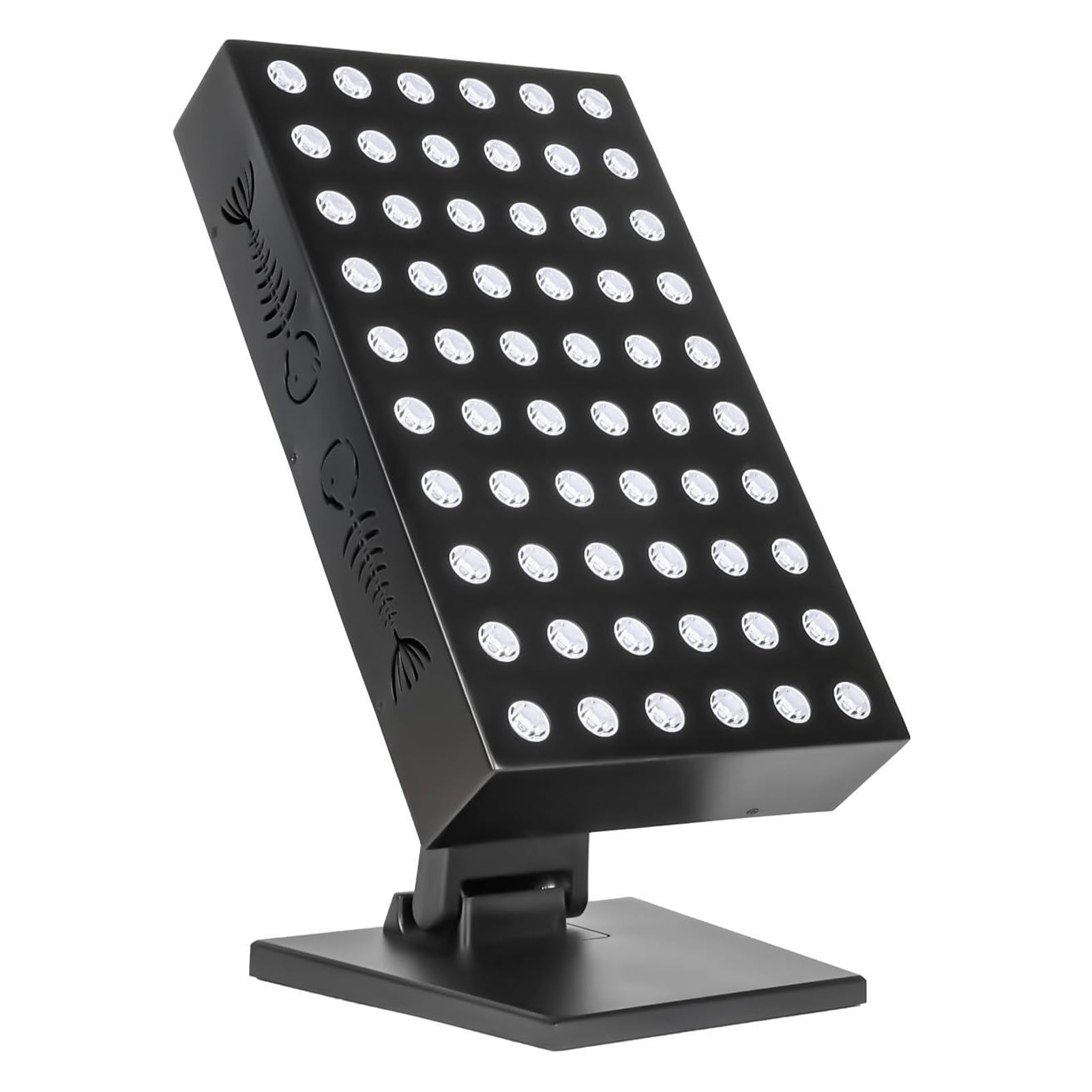 GOURIXIN Panel De Terapia De Luz Roja LED 2025, Grado Clínico, 300 W, 660 NM, Luz Roja, 850 NM, Infrarrojo Cercano. para Rostro Y Cuerpo. Tiempo Ajustable. Alivia El Dolor Negro
