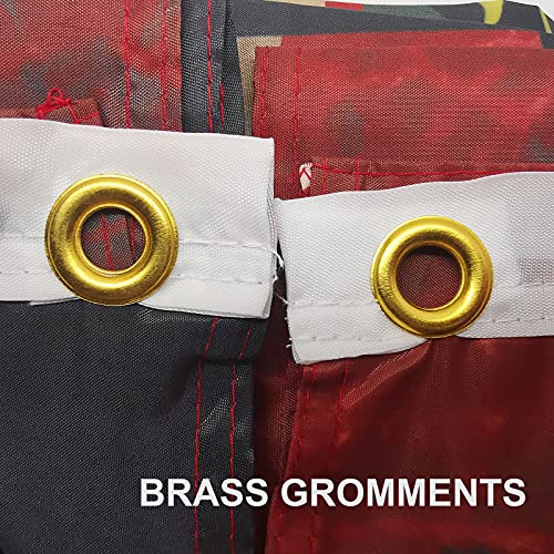 1776 Dont Tread On Me Flag 3X5 Ft, We The People Gadsden Flags Banner, Double Printed Usa American Us Rattlesnake Vintage Garden Flag Outdoor With Uv Fade Proof #TOP2