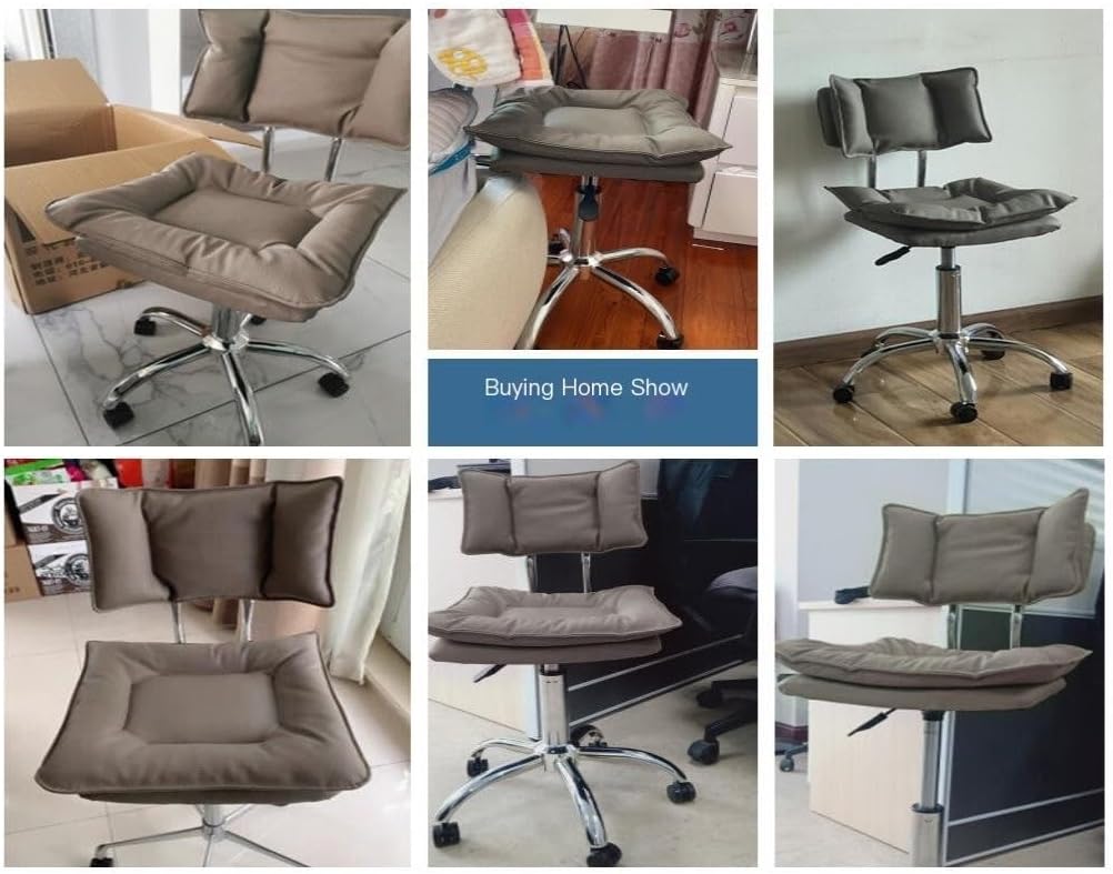 アルメンリビング(Armen Living) Karter チェア グレー 360°回転可能