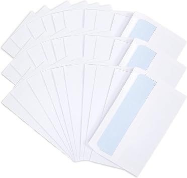 مغلفات Postmaster DL 110 &times; 220 مم 80 GSM Self Seal White 1000 Pack