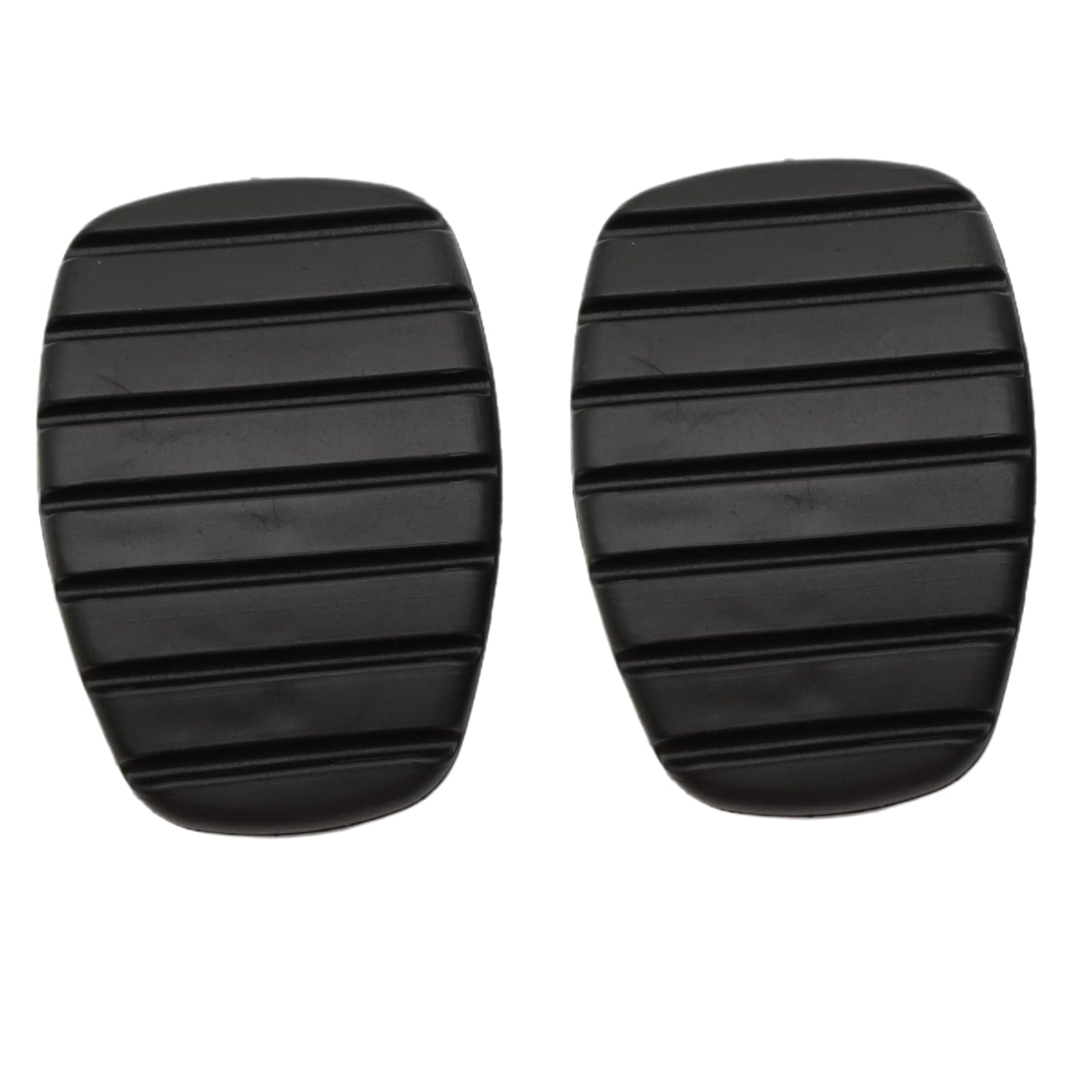 2Pcs Car Clutch Brake Pedal Rubber Pad Cover for Renault Clio Megane Vauxhall Kangoo Opel Laguna Modus Primastar Espace Trafic 7700416724 Pedal Pad Cover Replacement Brake Pedal Automobile Accessories