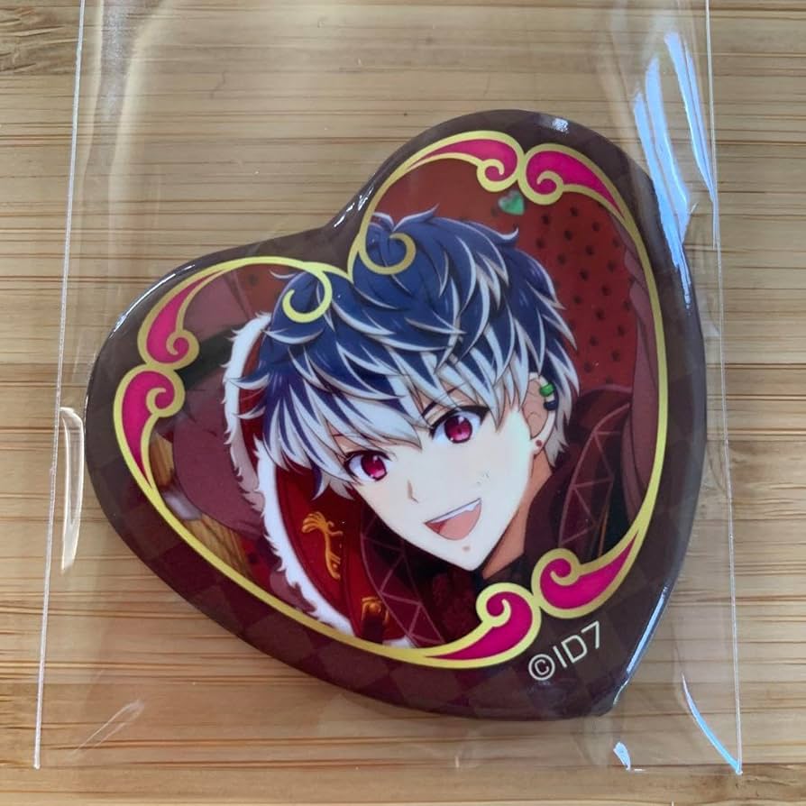 アイナナ 百 缶バッジ RE:vale ハート缶 お菓子 バレンタイン アイナナ 百 缶バッジ RE:vale ハート缶 お菓子 バレンタイン