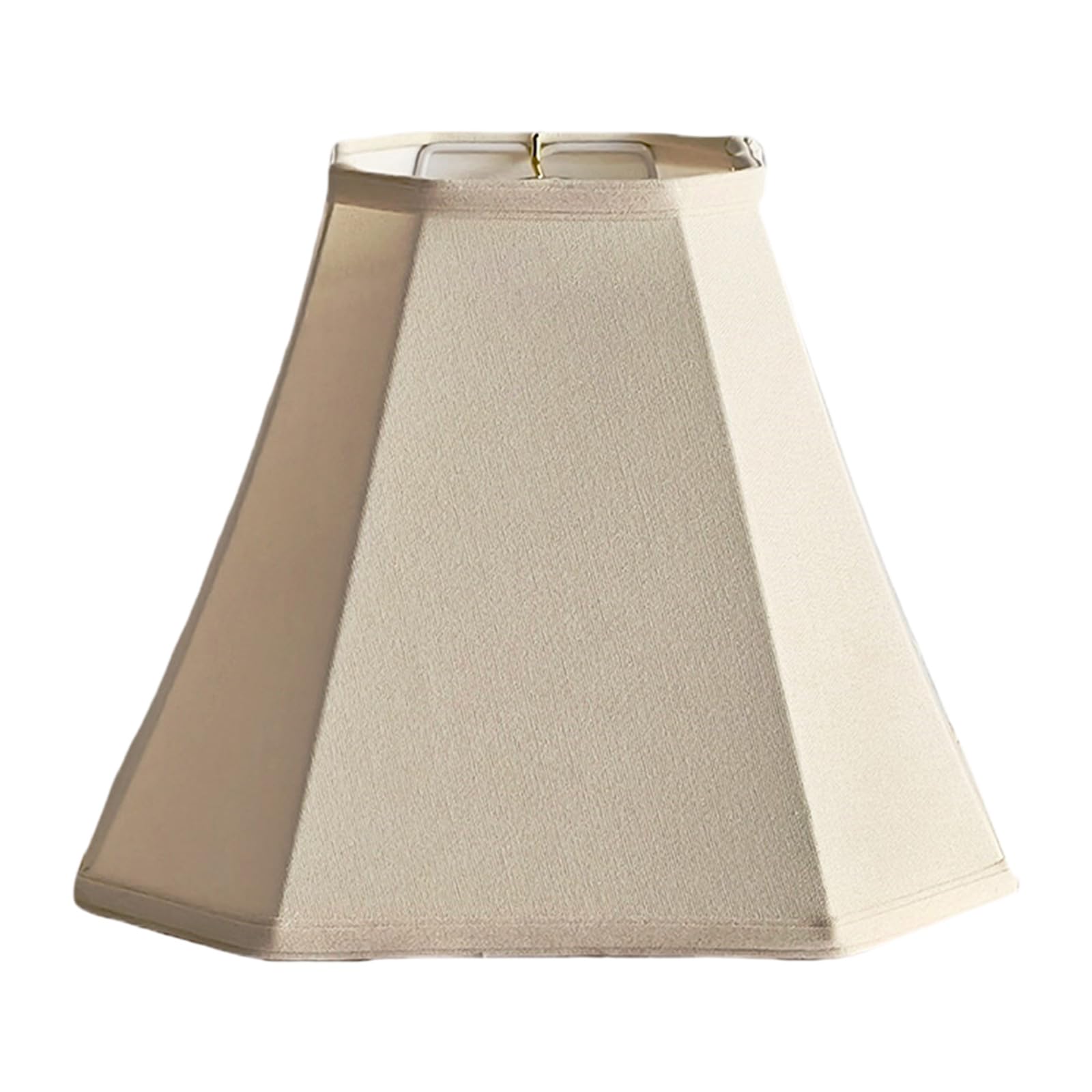 Laikoutd Fine Iinen Modern Americans Fabric Octagonal Lampshade Soft Light Filtering For Home Fabric Lightshade