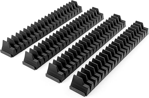 TEKTON Juego de organizador ranurado modular de 80 herramientas (negro)  OTM92180