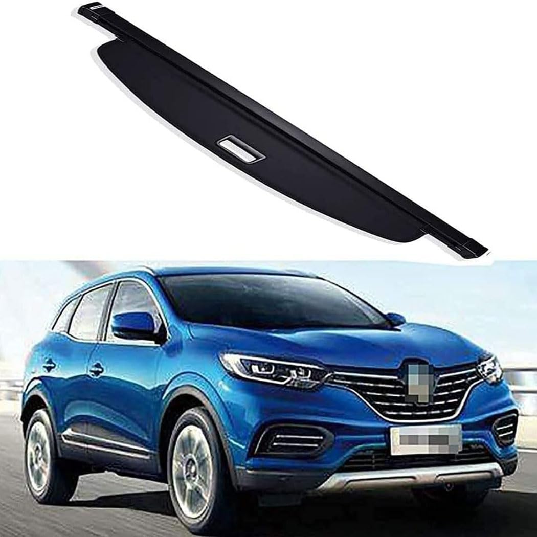 Voiture Étagère Coffre Arrière Rétractable pour Rena-ULT Kadjar, Cache-Bagages Couverture Confidentialité Bouclier SéCurité Accessoires