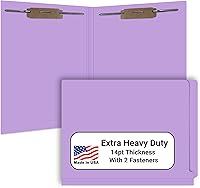 Vista 32 de Carpetas de archivos marrones, material médico, carpeta con pestaña final reforzada tamaño carta con cierre de 2 pulgadas en el interior frontal