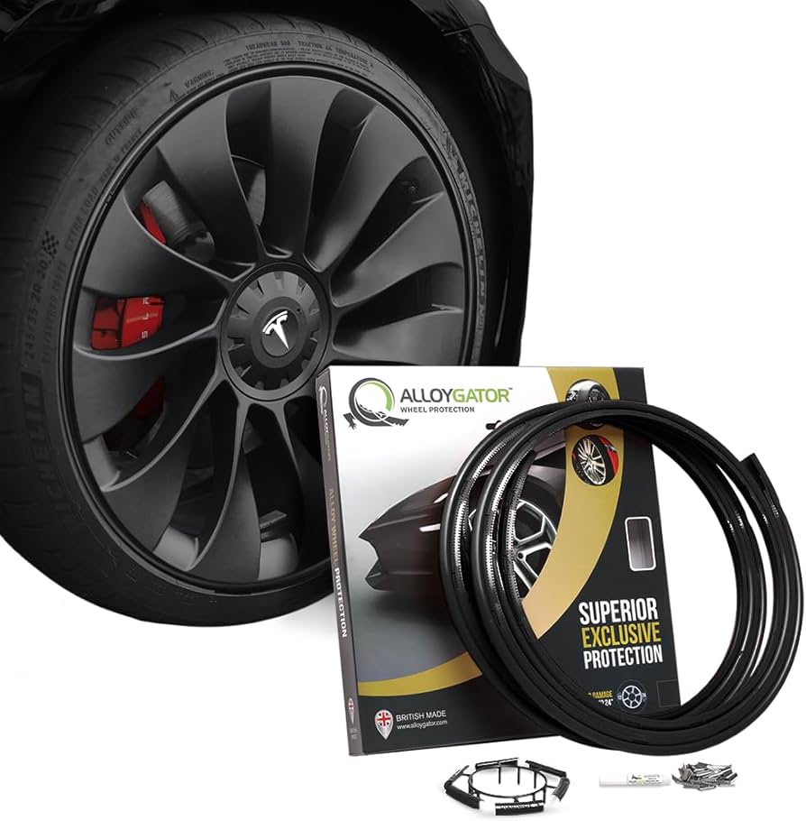 【新品未使用】ALLOYGATOR ホイールプロテクション Amazon.com: Alloygator Wheel Protectors K4 BLCKEXC, Black 24 inch