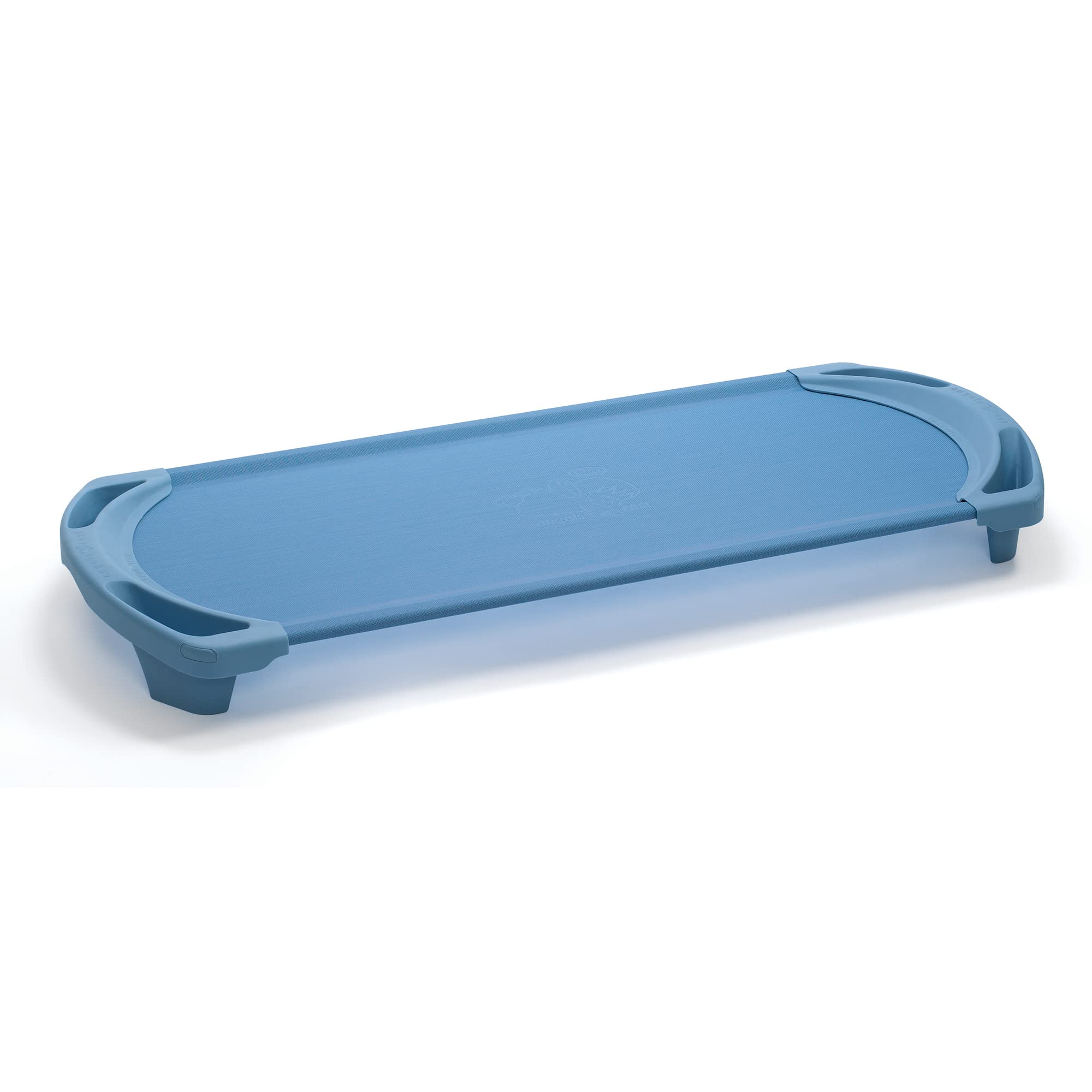 Angeles SpaceLine Nap Cot, Kids Daycare and Preschool Sleeping Cot, Standard Size, Wedgewood