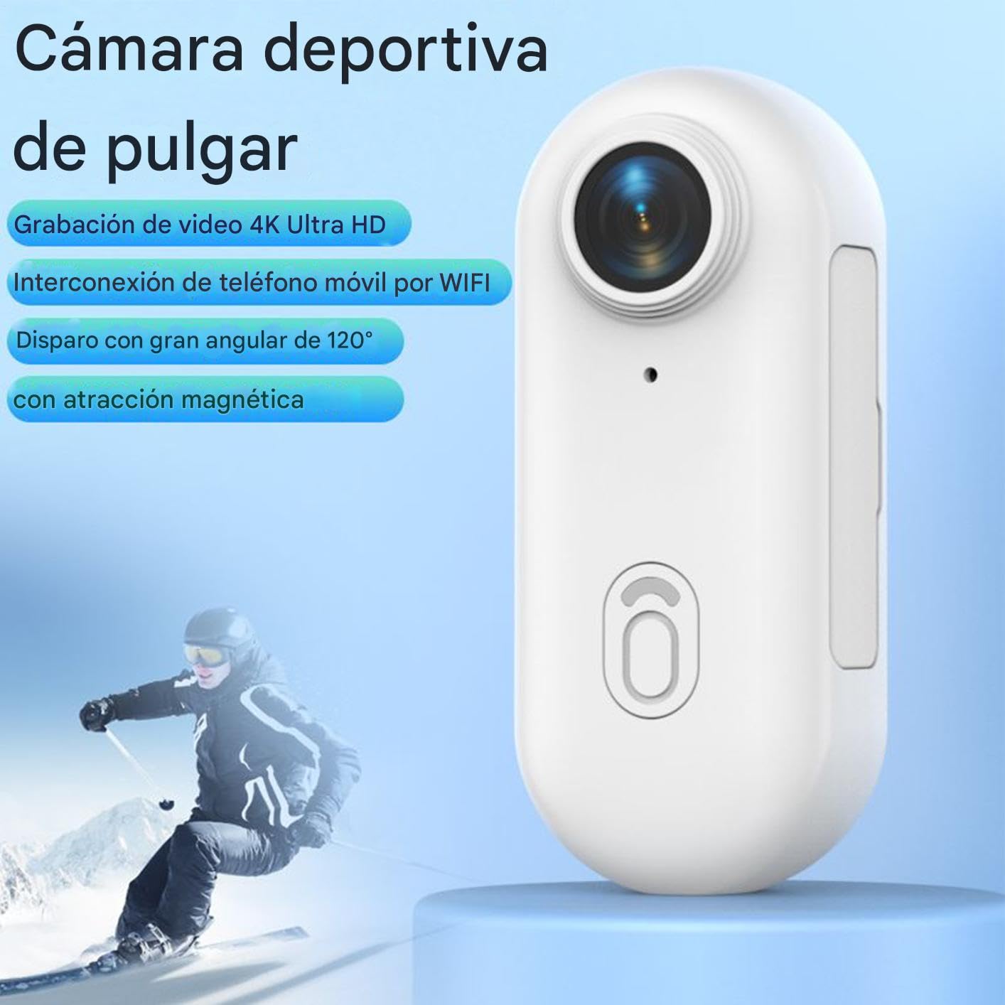 Telecamera Indossabile Piccola Portatile Impermeabile Indossabile | Videocamera Tascabile Per Vlog Sport Motocicletta Bicicletta Ciclismo Palestra Escursionismo Outdoor Animali Domestici