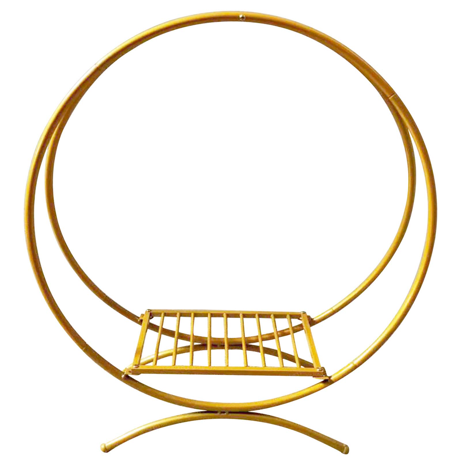 Hochzeitsbogen Tortenständer,Blumenstände Runde Ballon Bogen Hochzeitstorte Hochzeitsdekorationen Metall Rund, Traubogen Hochze Hochzeit Tortenständer Kuchenständer,für Hochzeit Deco,gold,80 * 88cm
