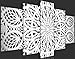 murando Cuadro en Lienzo Mandala Zen SPA 200x100 cm Impresión de 5...