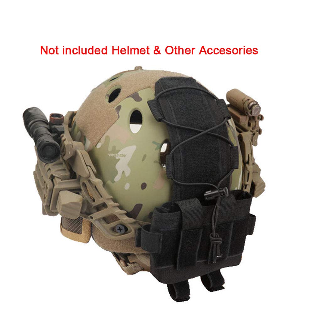 ATAIRSOFT Tactical Helmet Battery Pouch Balance Weight Bag Contrappeso Pack per caccia Airsoft