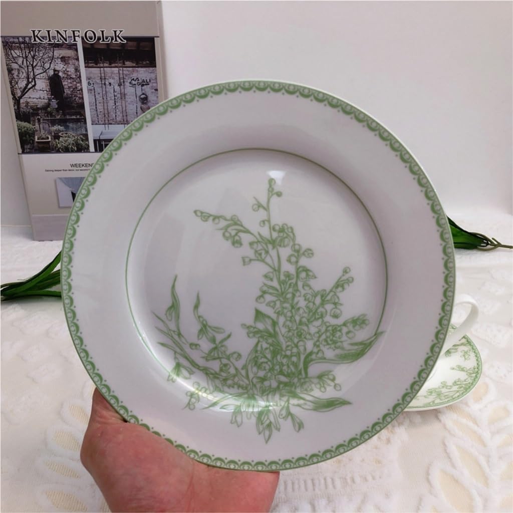 Zestaw do herbaty, Ceramiczny zestaw filiżanek i spodków do kawy Podwieczorek Herbata mleczna Biuro Zapachowa herbata Kubek