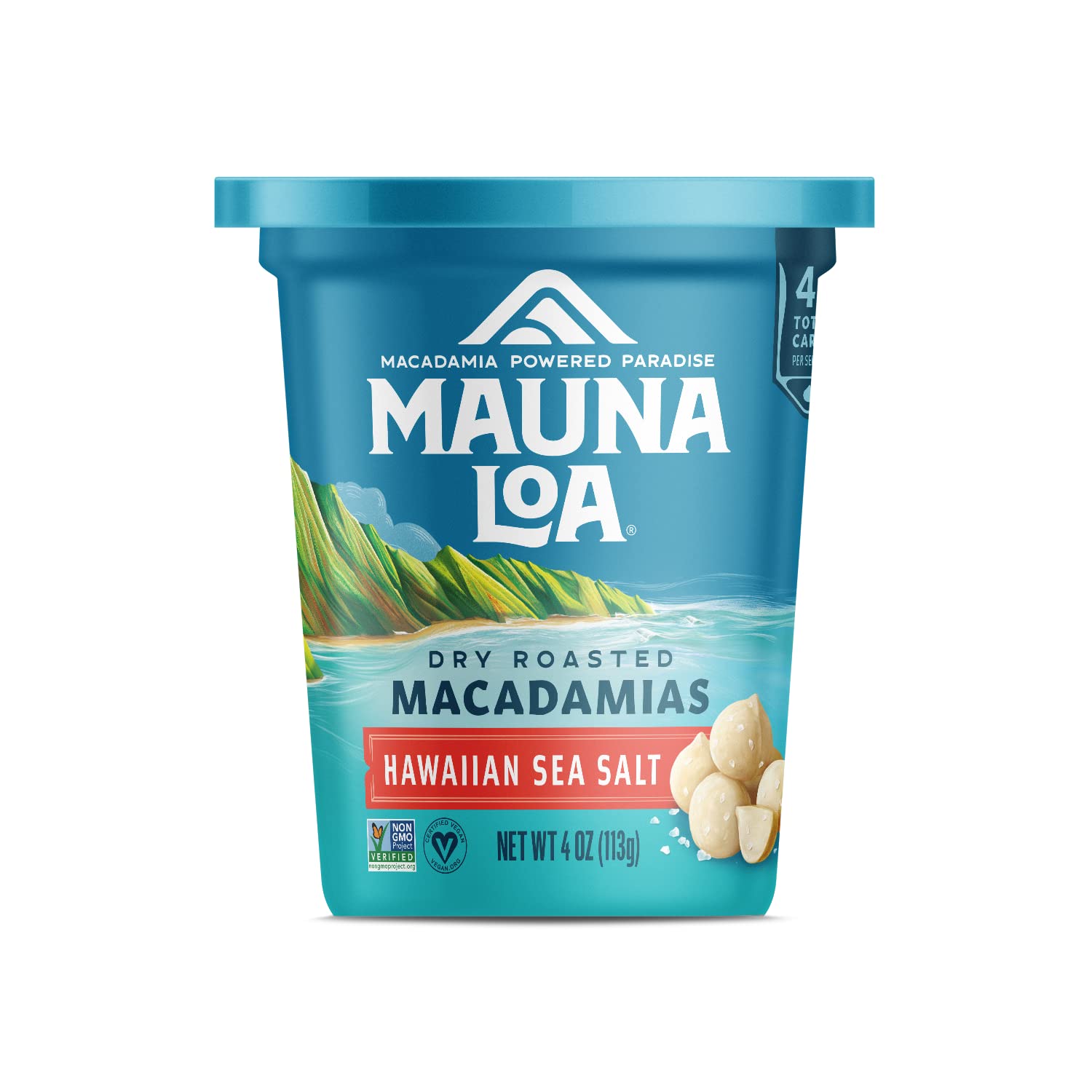 Mauna Loa Premium Hawaiian Roasted Macadamia Nuts, Sea
