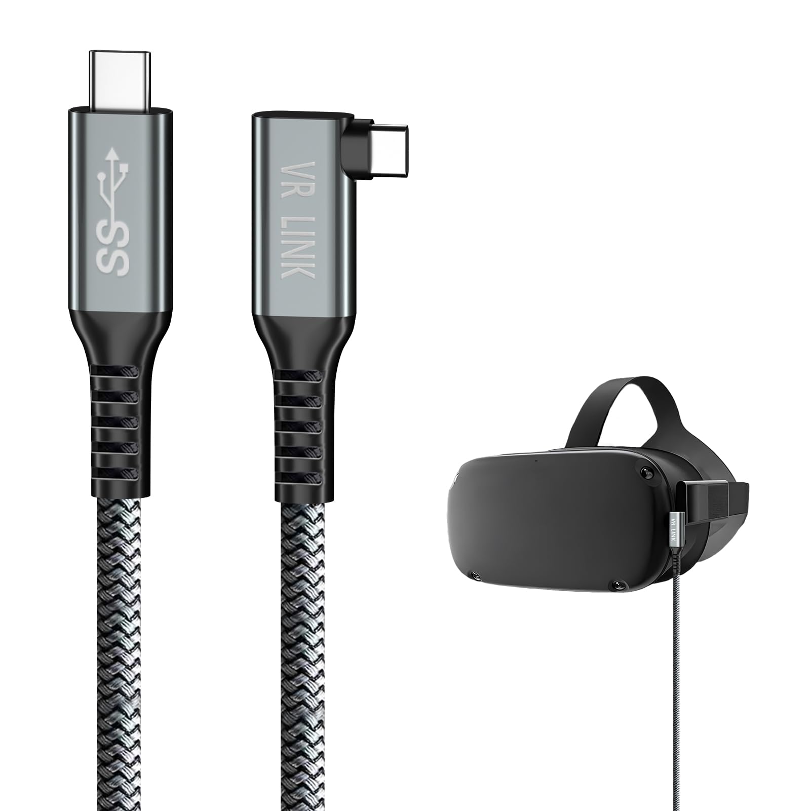 3D VR Meta Quest 3 128GB メタ クエスト3 リンクケーブルセット｜中古 