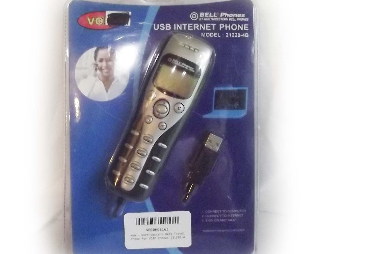 Northwestern Bell Travel Phone for VOIP Phones (21220-4)