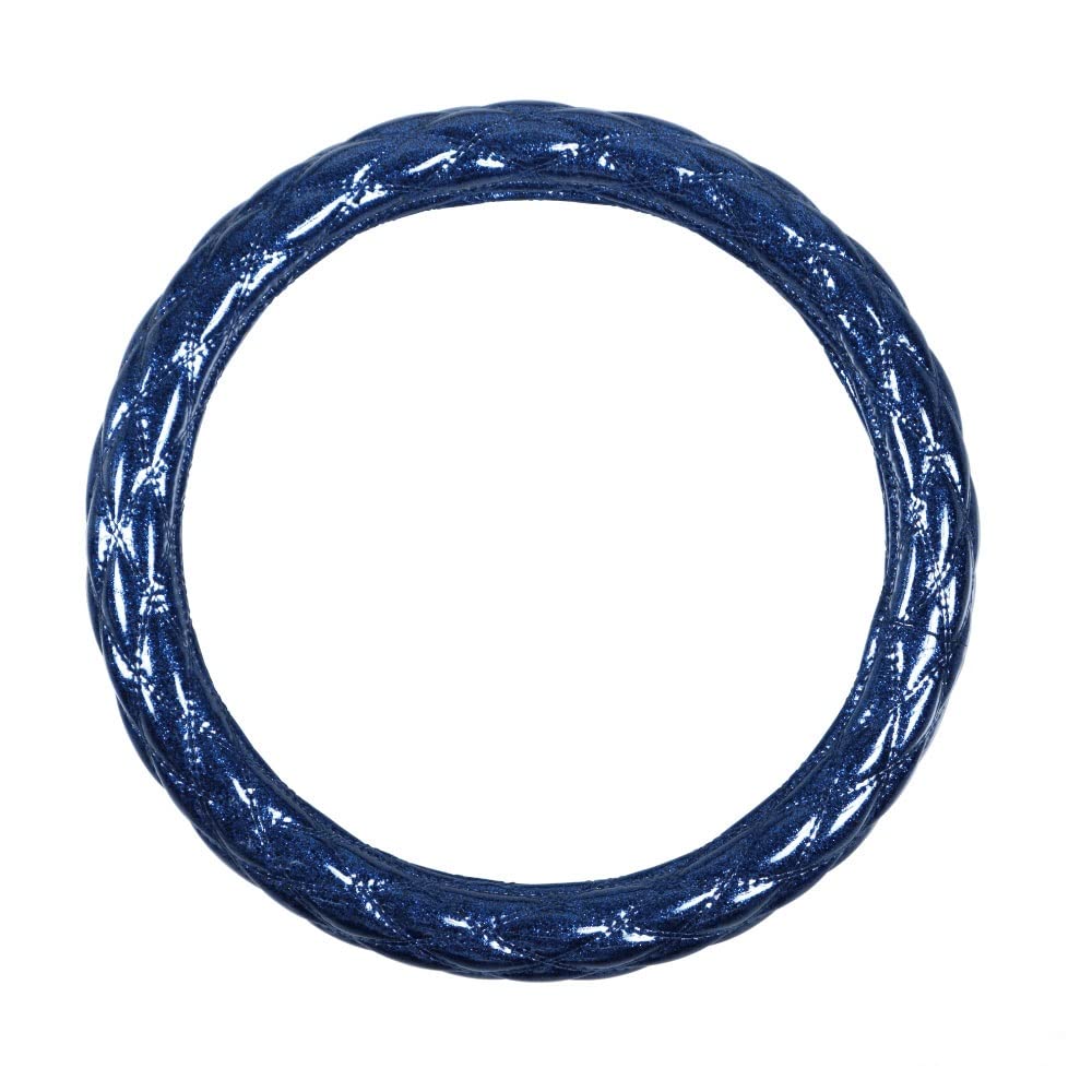 Jet Inoue 586704 Mokomoko Double Stitched Steering Wheel Cover