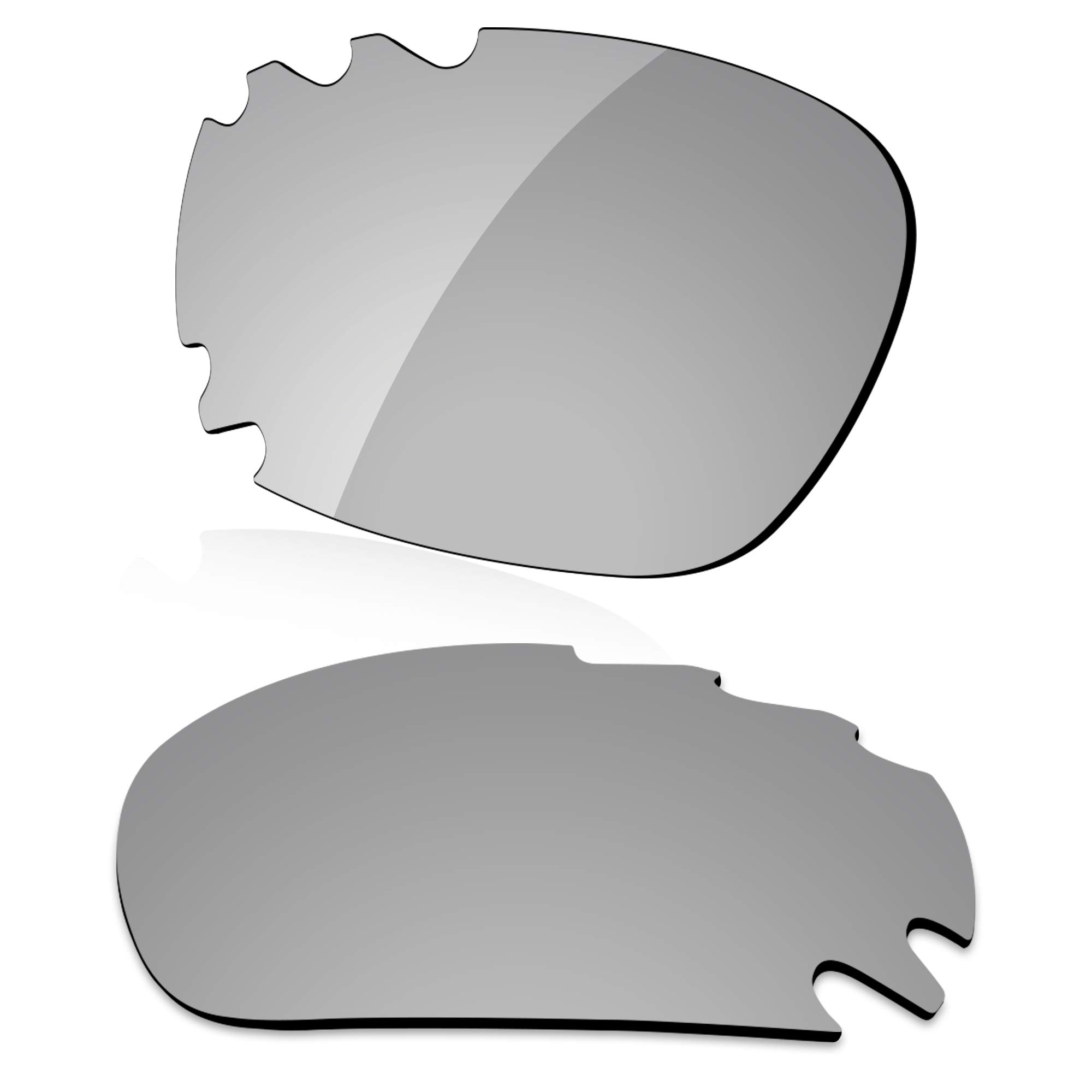 Lenzreborn Men's Silver Grey - Polarized Mirrored Polarized Lens Replacet For Oakley Jawbone Vented Sunglass
