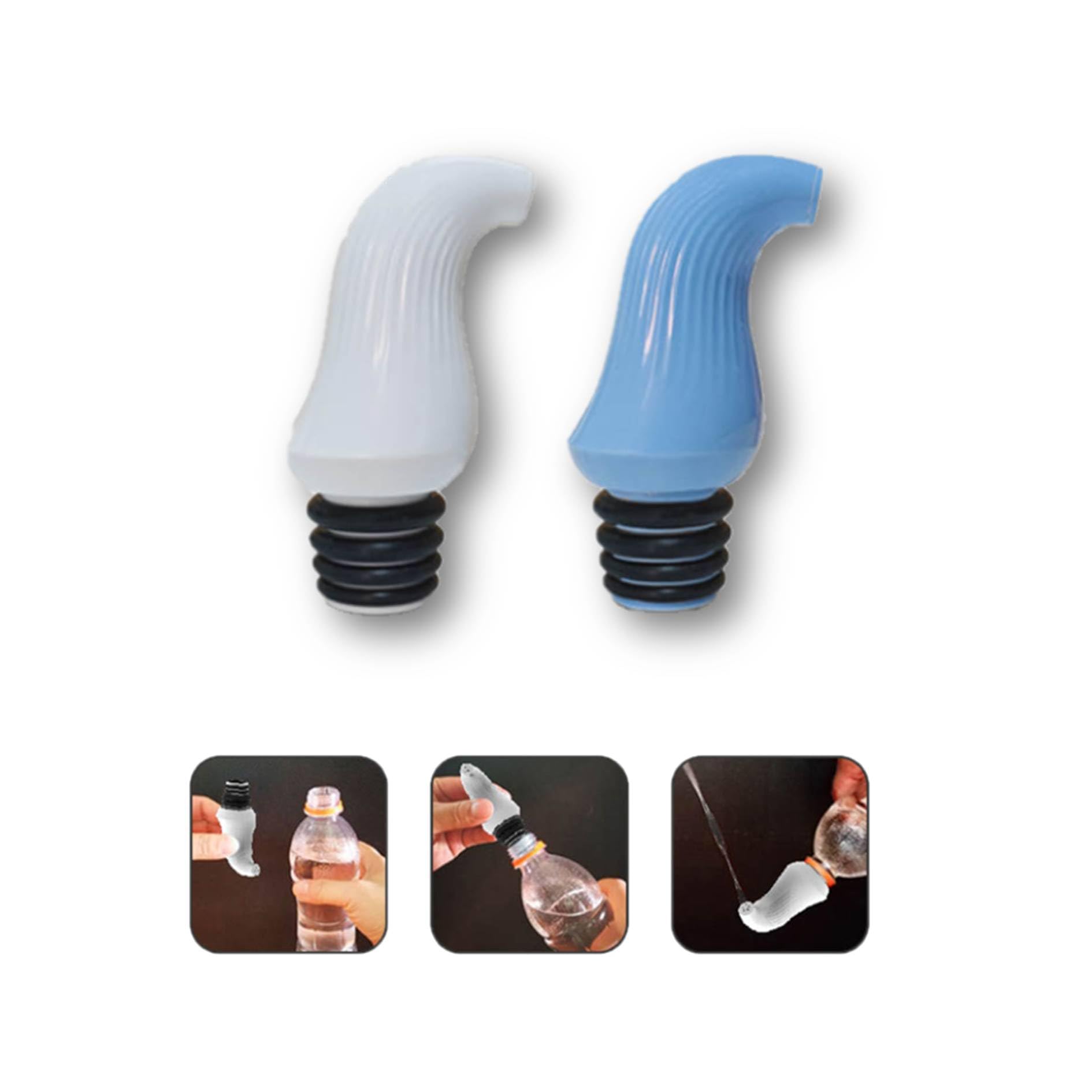 Bidet da viaggio portatile |Spruzzatore doccetta pulizia igienica wc | Doccino campeggio, camper | Post parto e cura bambino | Emorroidi, mestruazioni, prurito intimo, lavaggio anale. Azzurro