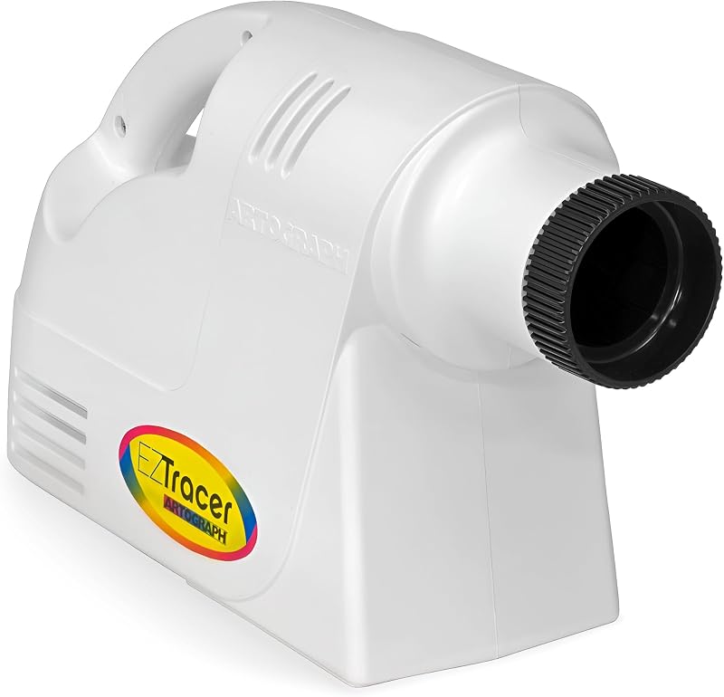 Artograph EZ Tracer Proyector de arte opaco, ampliación de imágenes y obras de arte de 2X a 10X - portátil y ligero para arte de pared, murales, dibujo, bocetos, rastreo de patrones, manualidades y aprendizaje, tamaño de copia de 4" x 4" | Ampliación de imágenes y obras de arte, portátil y ligero para arte de pared, murales, dibujo, bocetos, trazado de patrones, manualidades y aprendizaje