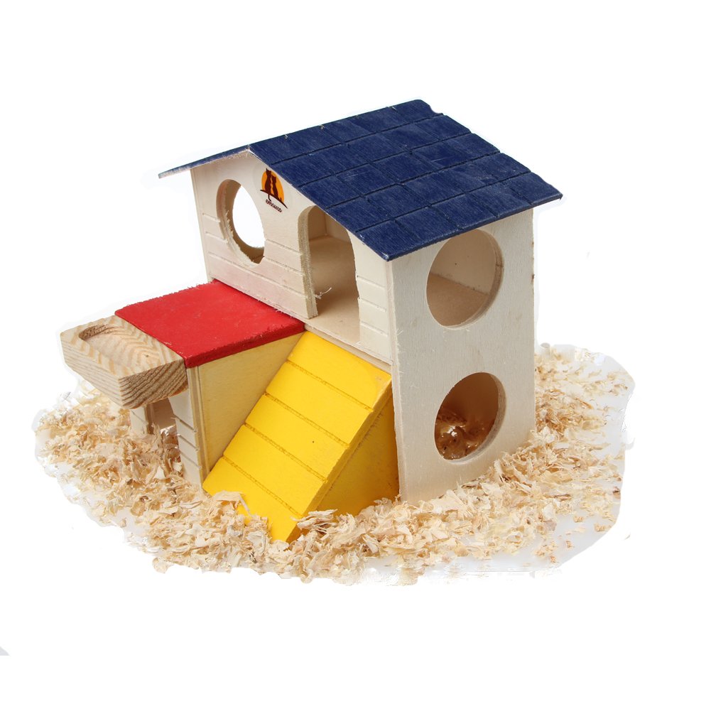 Gerbil Rat Sugar Glider Habitat Pet Small Animal Hideout Hamster House ...