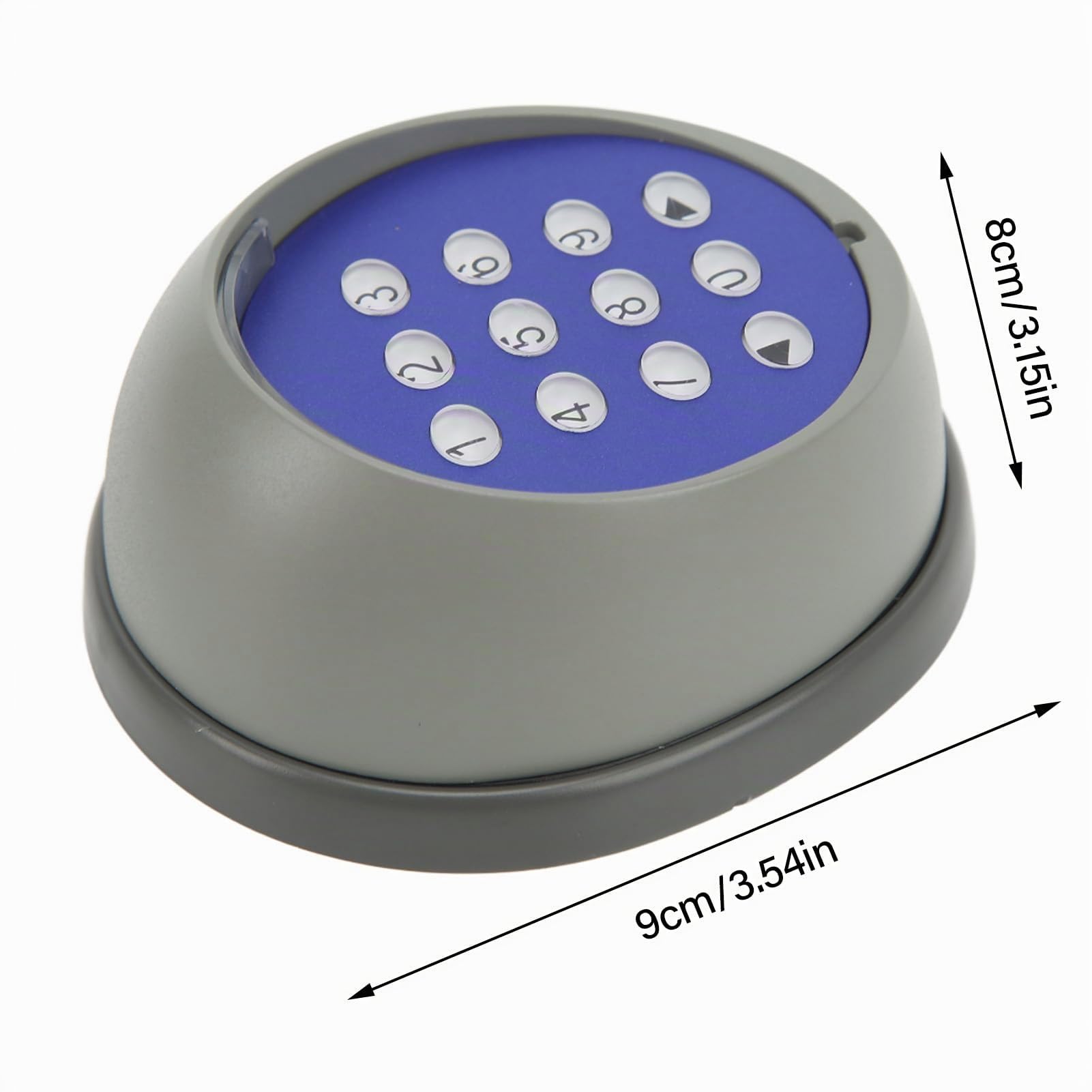 Clavier De Portail Automatique, Ouvre-Porte De Garage Polyvalent, Facile À Installer, Accessoires D'Ouverture De Portail, Télécommande De Porte pour Systèmes D'Ouverture De Porte D'Entrée