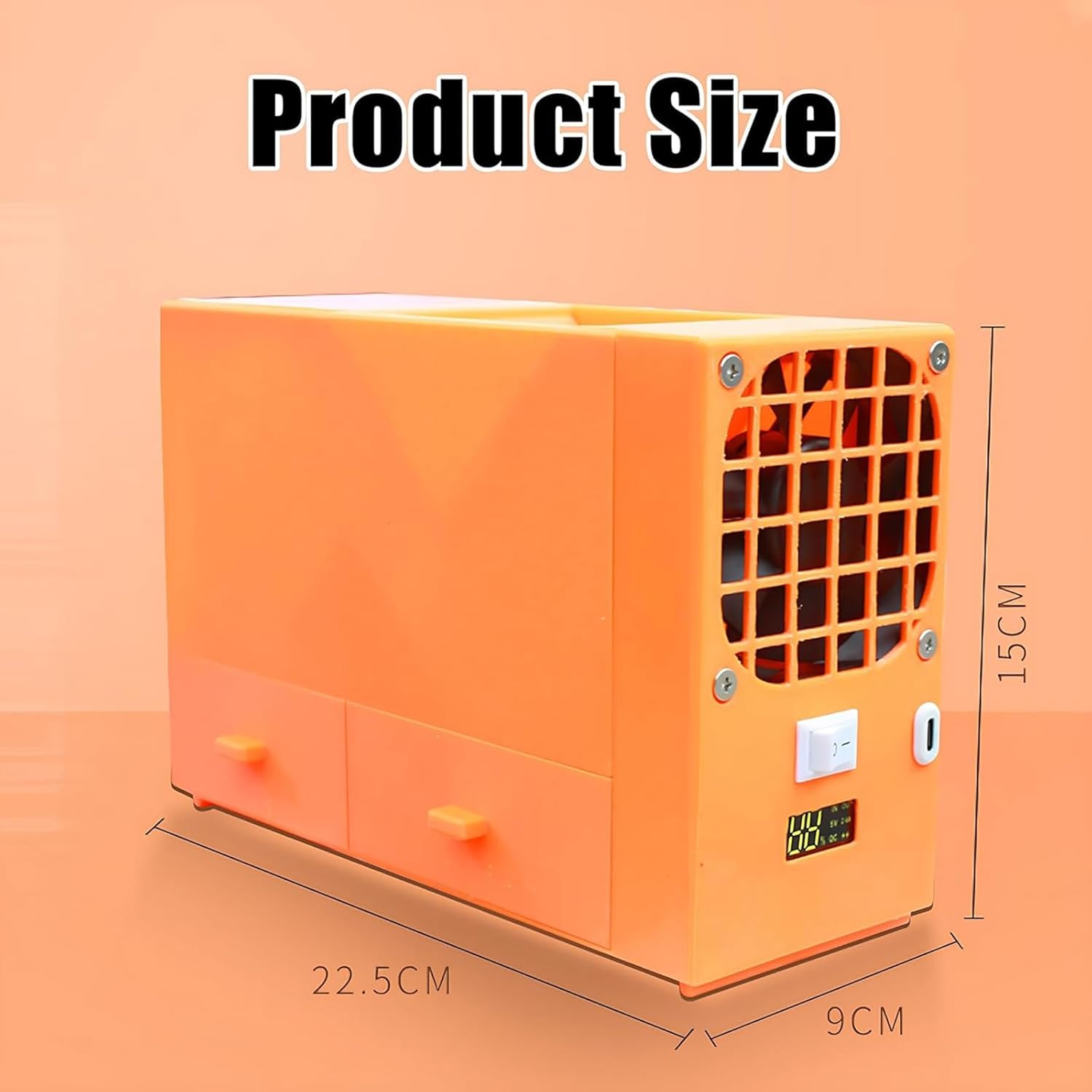 Electric Bird Seed Cleaner Machine - Shell Splitter with LED Indicator Light and Type-C Charging Port, Compact Design for Cleaning Millet, Grains, Melon Seeds, Rice, and Beans