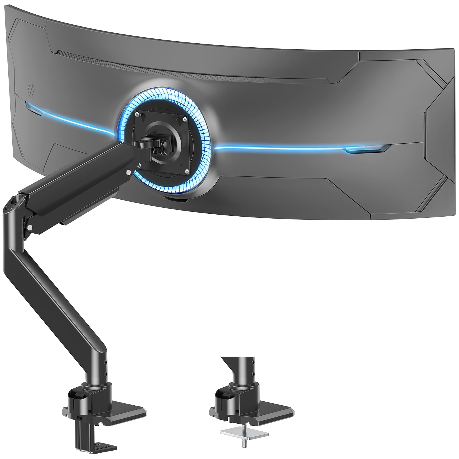 ジャンク Samsung Odyssey G9 + モニターアーム Ultrawide Monitor Arm for Samsung G9 EDM-49G9 Wall mount or Desk Mount