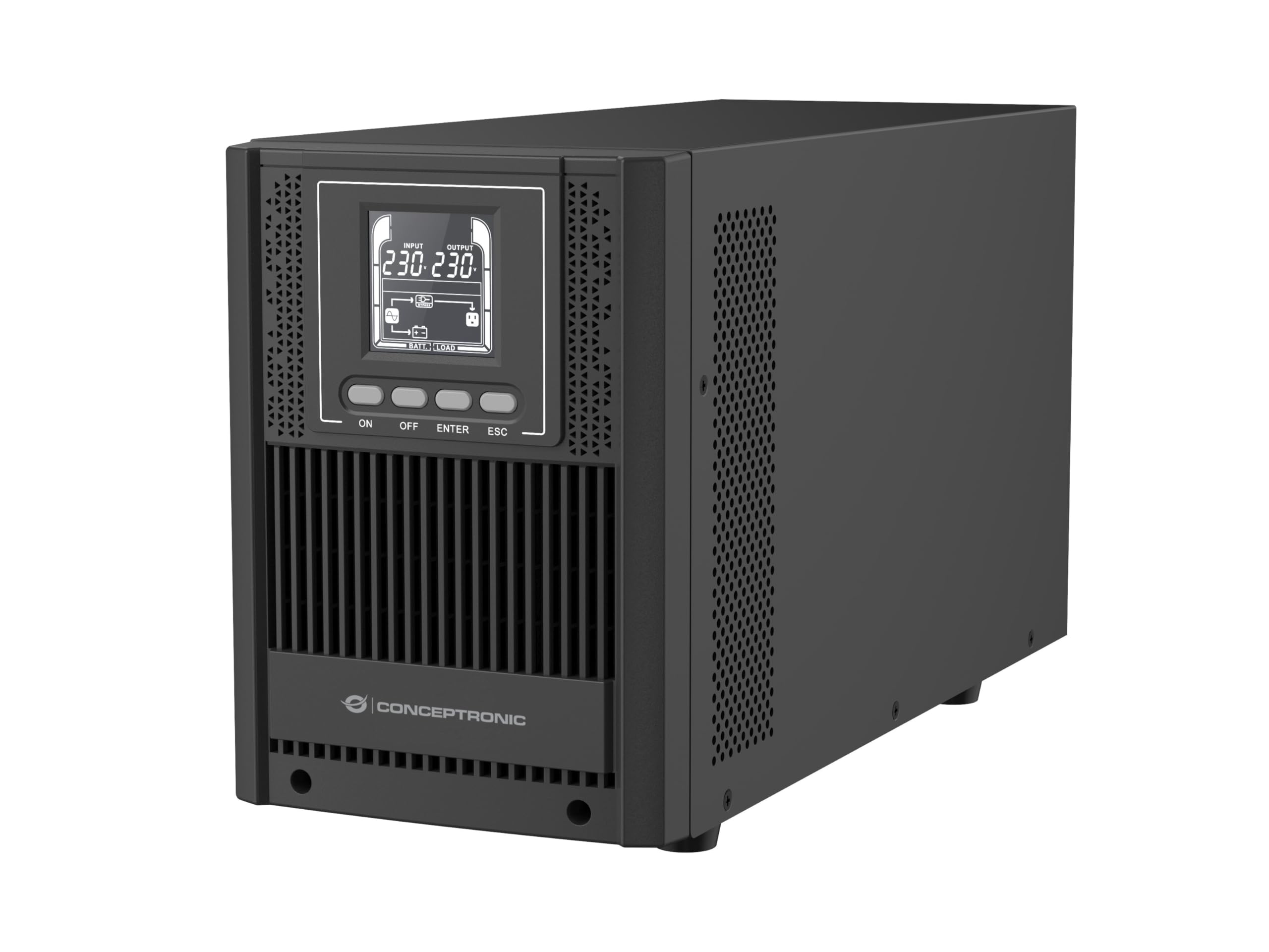 CONCEPTRONIC ZEUS52E2K 2000VA 1800W Online Tower SAI, IEC