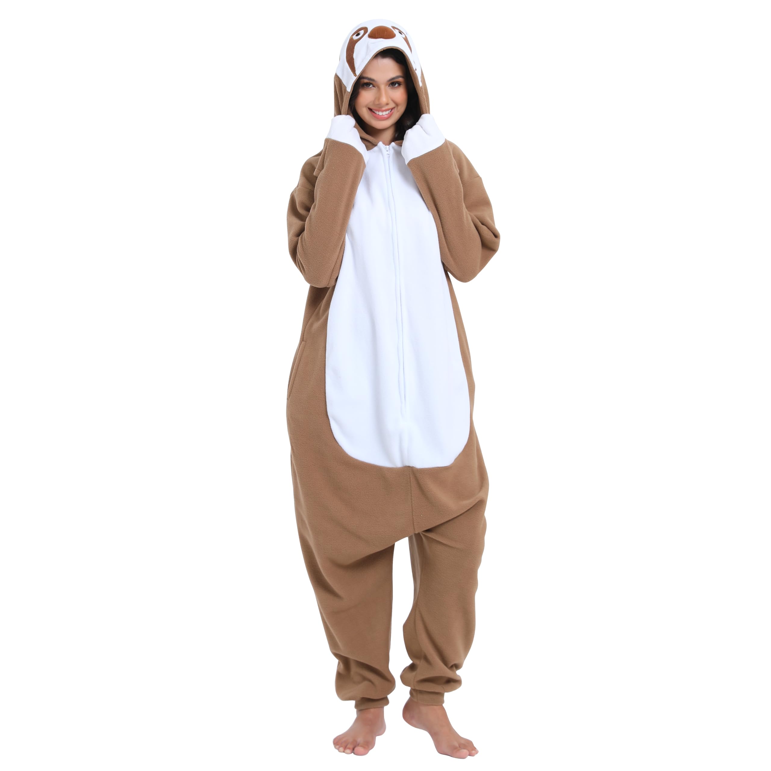 LBJR Pigiama Animali Adulti Cosplay Costume Pigiamone Intero Onesie