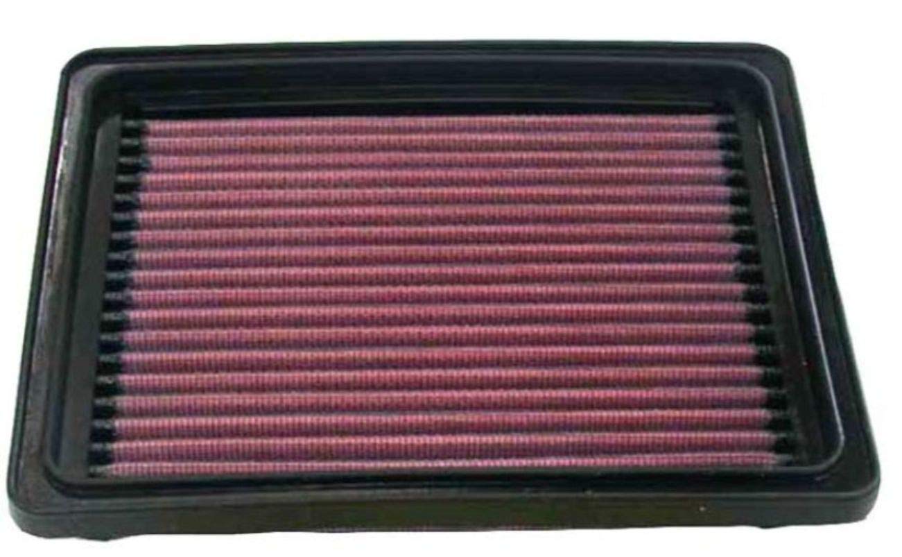 K&N Filters 33-2143 zmywalny i wielokrotnego użytku filtr powietrza do samochodu