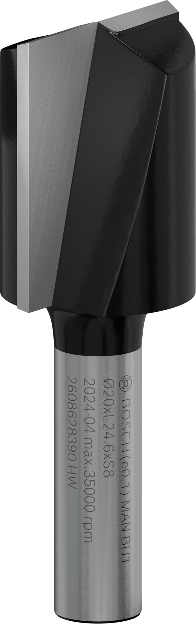 Bosch Professional Odun İçin Standart Kanal Frezesi (Ahşap İçin, Ø 20 Mm, Çalışma Uzunluğu 25 Mm, El Frezesi Aksesuarı)