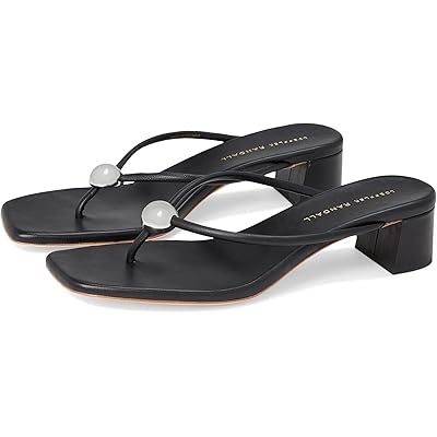 Шлепанцы Loeffler Randall Odessa на высоком каблуке с фурнитурой black
