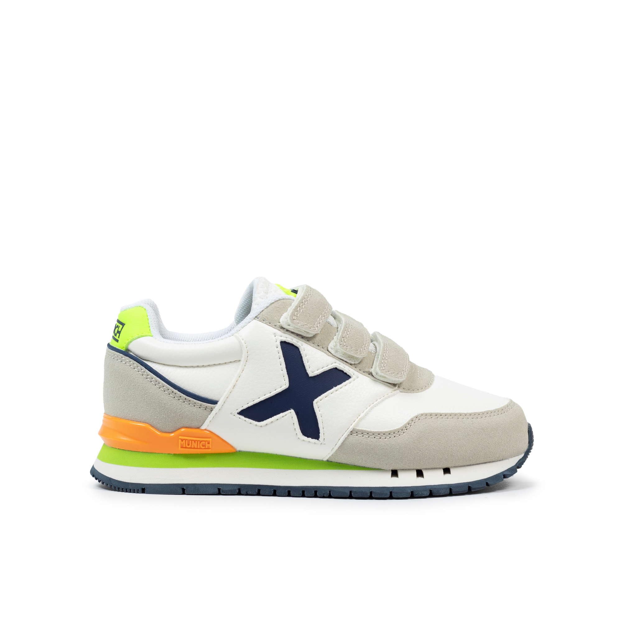 Munich Dash Kid VCO 163, Scarpe da Ginnastica, Grigio, 26 EU