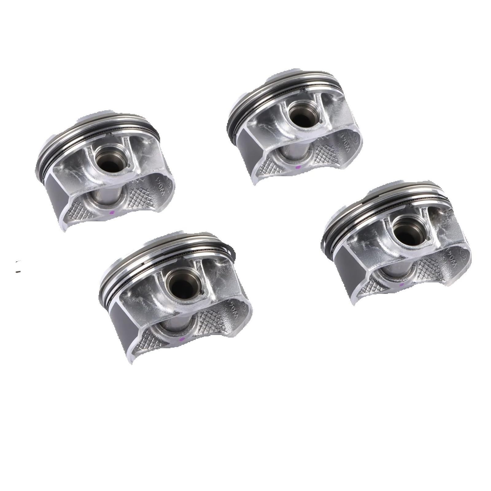 4 Szt. Zestaw Tłoka I Pierścieni 11257601181 N18 B16 AC STD Zestaw cylindra i tłoka motocykl Komplet cylinder