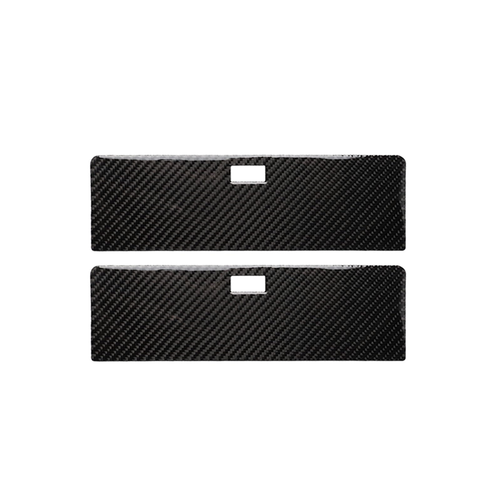 Soillar Carbon Fiber ABS Effect Interior Gauge Storage Covers For Nissan 350Z (2003-2005)